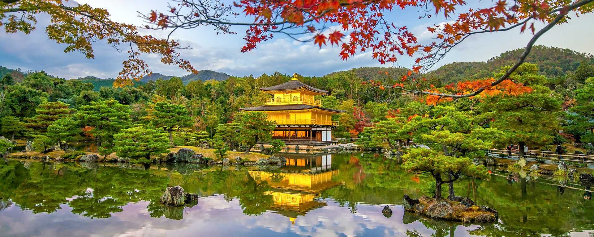 Kyoto-Golden-Pavilion-of-Kinkaku-ji-temple